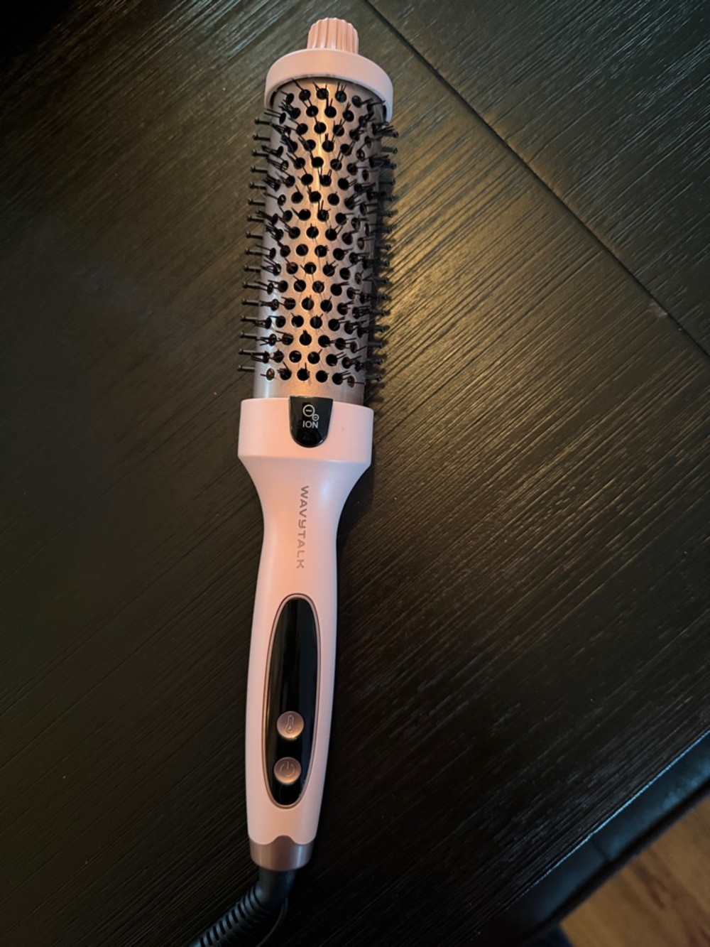 Wavytalk Pink 1.25" Hot Air Round Brush with Ionic Technology